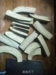 Make The cold hand tore the eggplant step 0