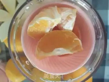 Make Orange juice step 1