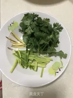 Make Shrimp onions step 1