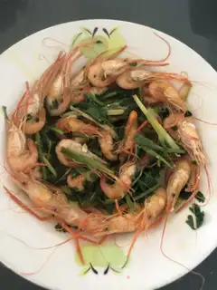 Make Shrimp onions step 5