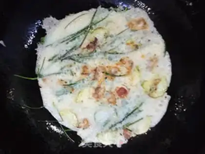 Make Consolidated seafood pancakes step 10