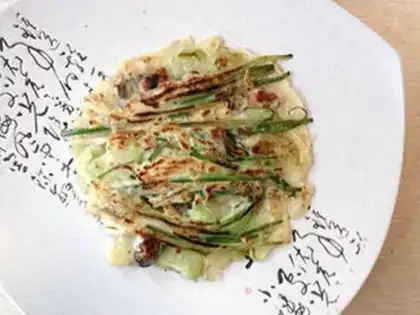 Make Consolidated seafood pancakes step 11