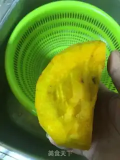 Make Pumpkin rice porridge step 1