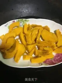 Make Pumpkin rice porridge step 2