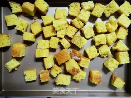 Make Coconut honey bread step 1