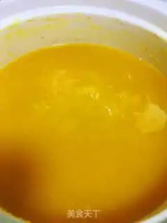 Make Pumpkin rice porridge step 7