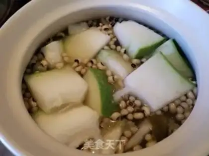 Make Meeting bean bouquet soup step 7