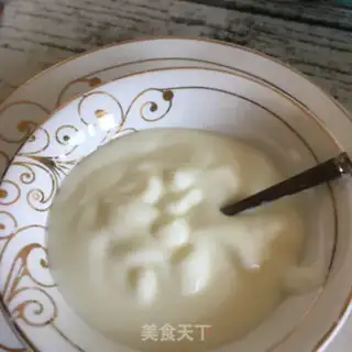 Make Peach yogurt step 2