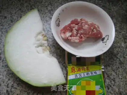 Make Squeeze the raisin and steam the melon step 0