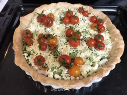 Make salmon pie step 9