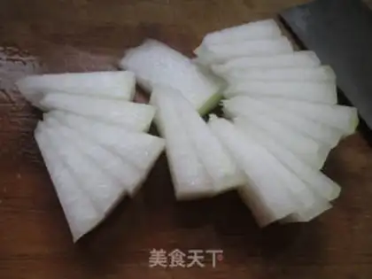 Make Squeeze the raisin and steam the melon step 7