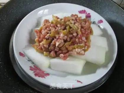 Make Squeeze the raisin and steam the melon step 10