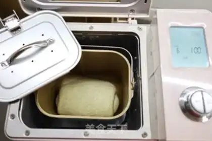 Make Bread machine full of wheat toast step 8