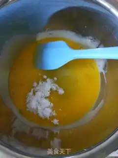 Make Chi Fung baked cake step 1