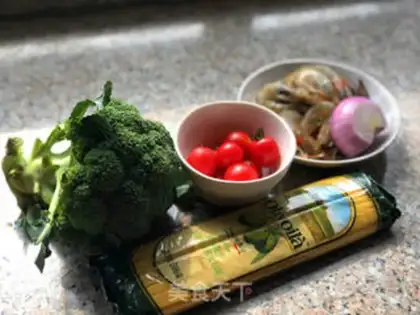 Make Shrimp pasta step 0