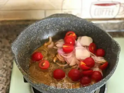 Make Shrimp pasta step 8