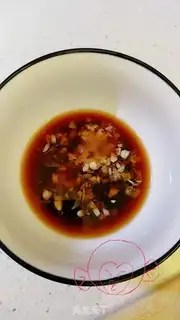 Make A bean sprouts fan step 3