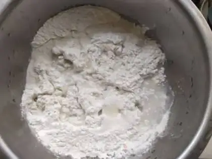 Make A rice sausage bar step 2