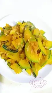 Make Shrimp-skin-burning melon step 6