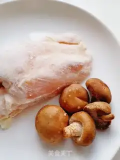 Make Chicken mushroom bag step 1