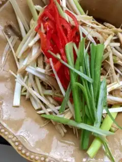 Make Chicken silk onions step 9