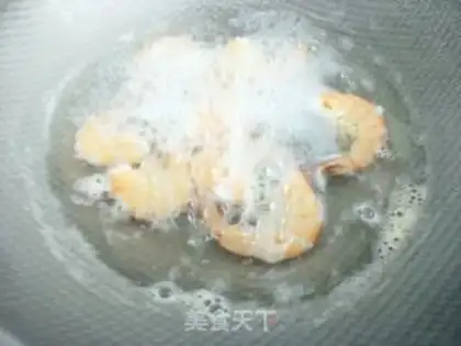 Make Garlic shrimp step 2