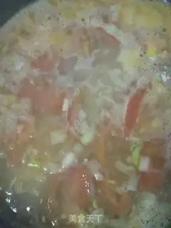 Make Western red soup step 6
