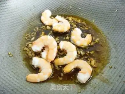 Make Garlic shrimp step 6