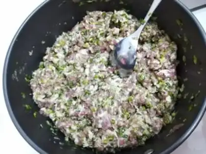 Make Onion pig meat step 5