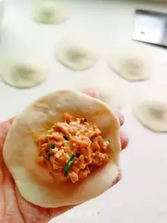 Make Chicken mushroom bag step 14