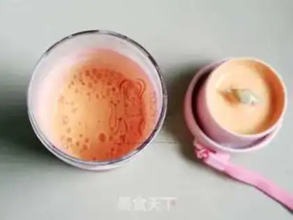 Make A papaya yogurt shake step 5