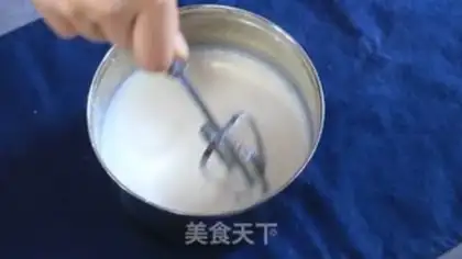 Make Homemade fruit and sour milk step 4