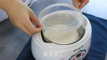 Make Homemade fruit and sour milk step 5