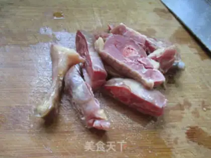 Make Pumpkin makes duck legs step 1
