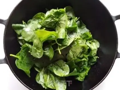 Make Garlic violet leaves step 3