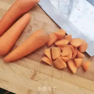 Make Carrot porridge step 0