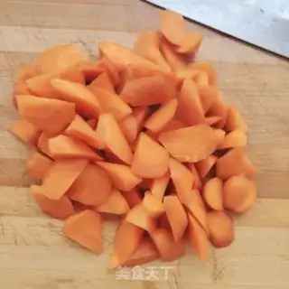 Make Carrot porridge step 1