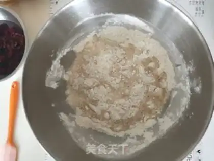 Make Cranberry cheese bread step 2