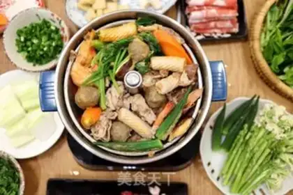 Make Hot soup pot in the summer step 14