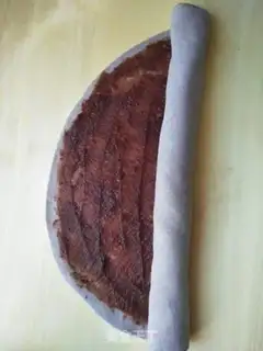 Make Black-meat rolls step 2