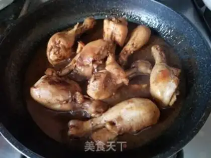 Make Lazy people burn chicken legs step 6