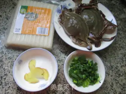 Make Crab fried cake step 0