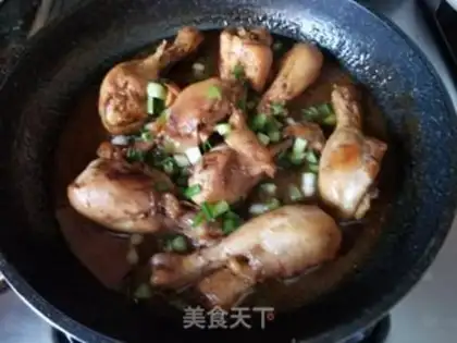 Make Lazy people burn chicken legs step 7