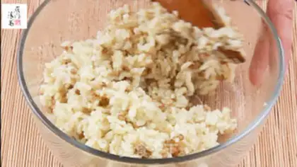 Make Chicken greasy rice step 1