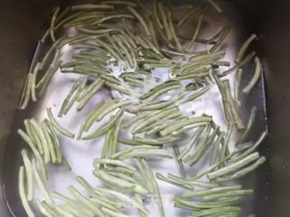 Make Wood bean horns step 1