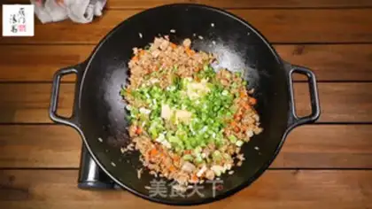 Make Chicken greasy rice step 6