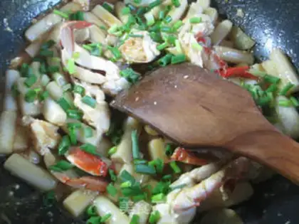 Make Crab fried cake step 11