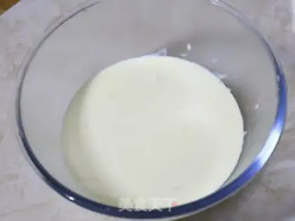 Make Tea and cream cream and ice cream step 3