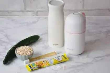 Make Cucumber oatmeal step 0