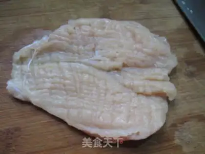Make Chicken steak step 1